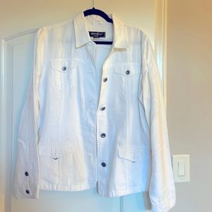Eddie Bauer linen jacket with pockets size XL Tall